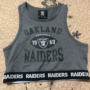 Raiders crop top